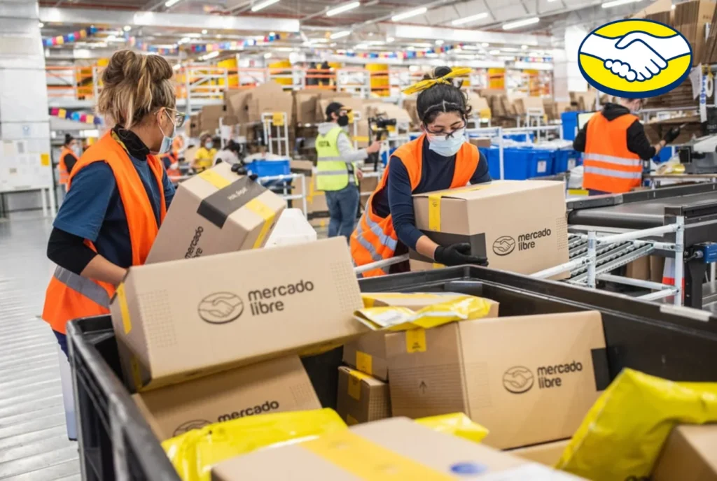 Repartidor en Mercado Libre