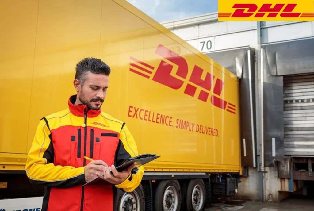 repartidor en DHL